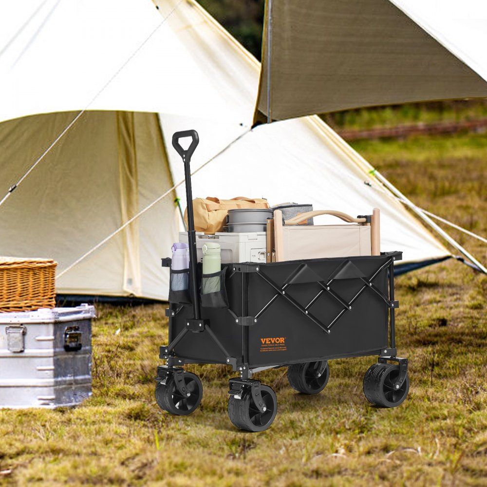 Bollerwagen 890 x 540 x 1080 mm Kinderwagen aus 600D Oxford-Gewebe mit PVC-Beschichtung Strandwagen 150 L Stauraum max. 120 kg Tragfähigkeit Transportwagen Gerätewagen Handwagen Bollerwagen 890 x 540 x 1080 mm Kinderwagen aus 600D Oxford-Gewebe mit PVC-Beschichtung Strandwagen 150 L Stauraum max. 120 kg Tragfähigkeit Transportwagen Gerätewagen Handwagen