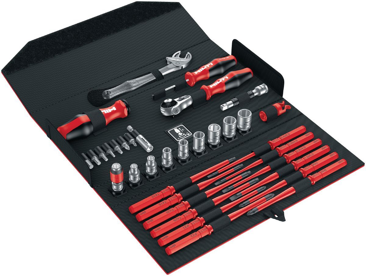 Zestaw narzędzi Hilti S-TK do techniki budowlanej Zestaw narzędzi SHKL+ Electric S-TK ME (35) #2340928 Zestaw narzędzi Hilti S-TK do techniki budowlanej Zestaw narzędzi SHKL+ Electric S-TK ME (35) #2340928