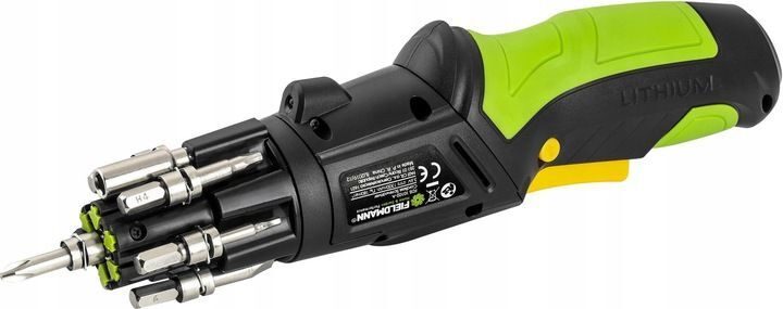 Cordless screwdriver Cordless screwdriver with 6 bit head LED complete set 3.6V