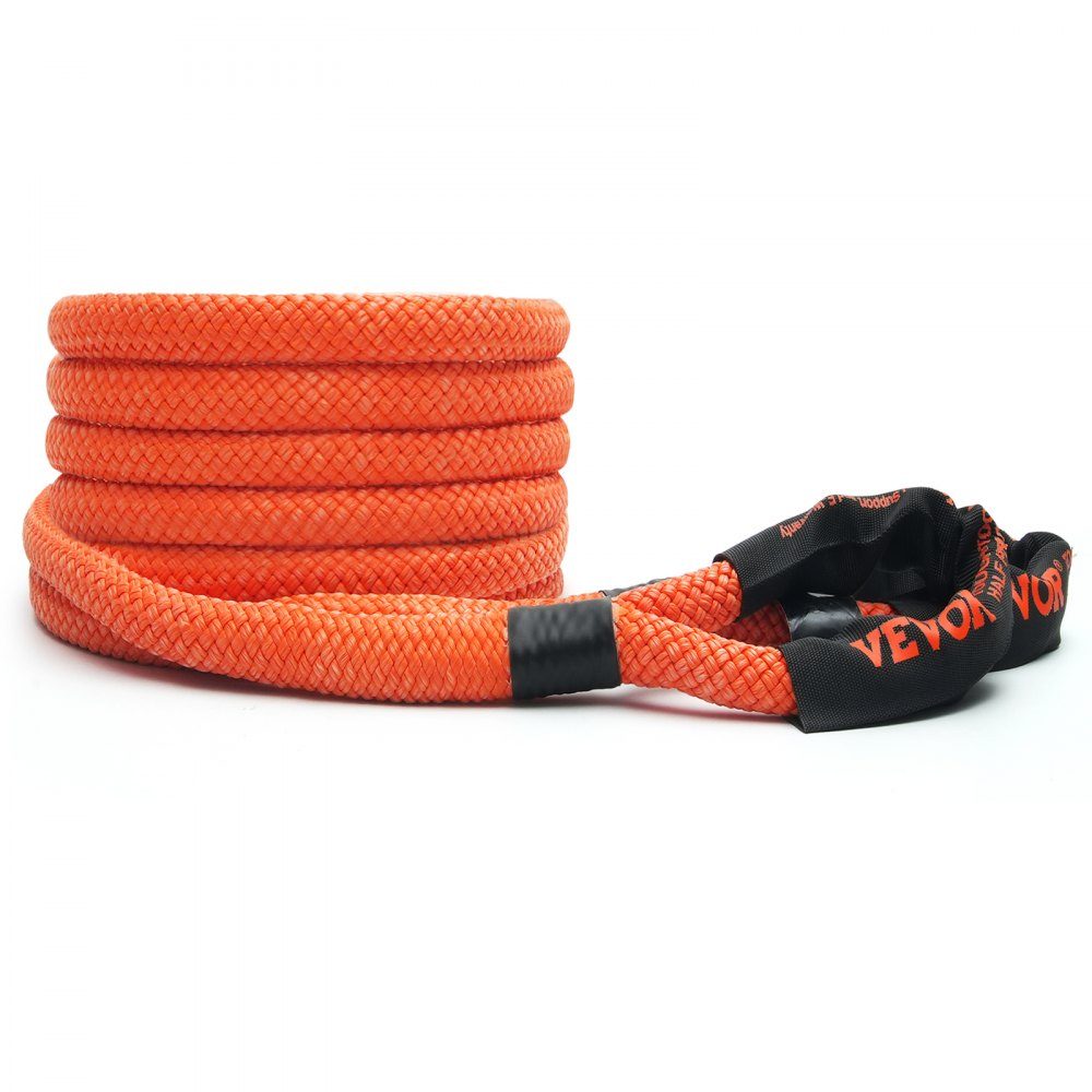 Sleepkabel 22 mm x 6 m 13871 kg Zware off-road sleepband Extreem zware sleepkabel met 30% elastische energie Sleephulp voor Jeep Auto Vrachtwagen ATV UTV SUV Tractor