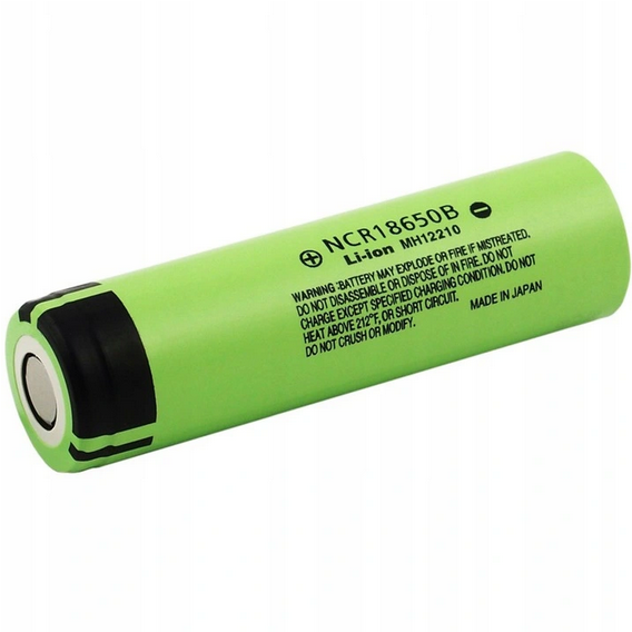 BATTERIE PANASONIC NCR18650B 3400mAh 3.7V - Réf. HT-50907