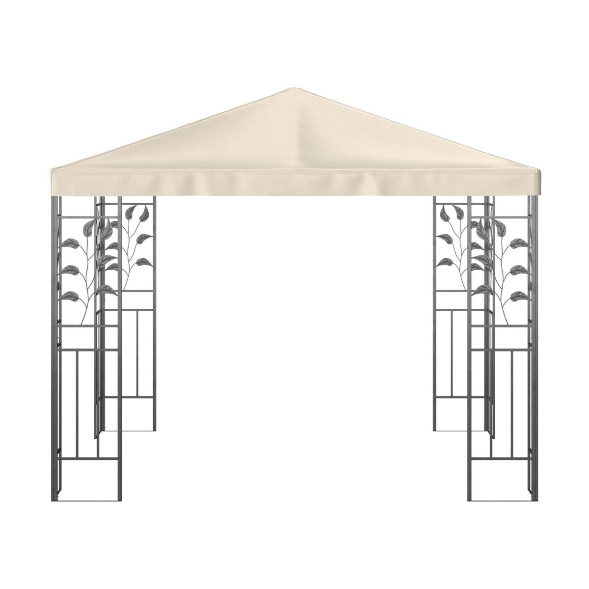 LIVARNO HOME Pavillon, 3 x 3 m, mit Stahlrahmen, beige