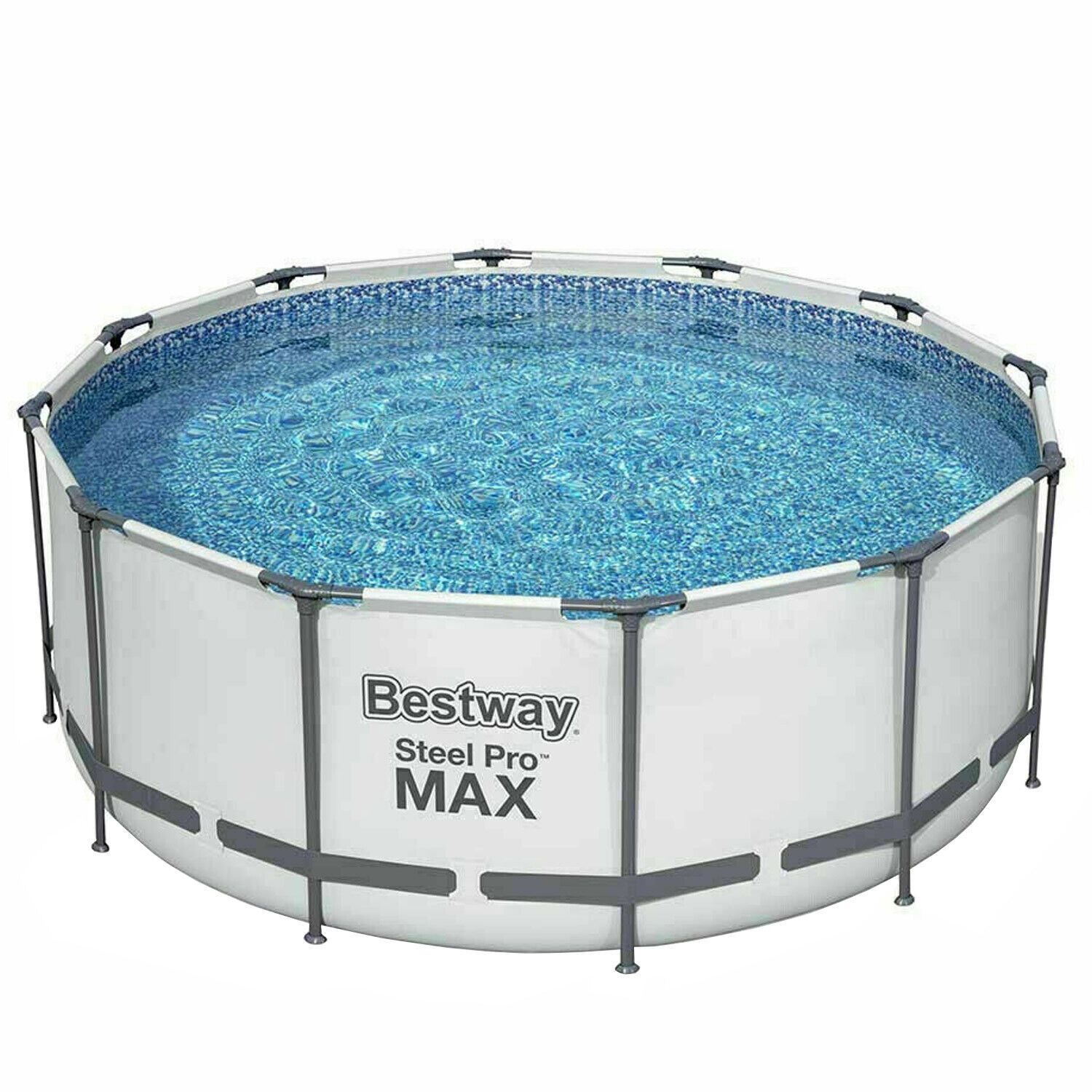 Bestway Steel Pro Max 366 x 122 cm Rahmen-Pool-Set, Schwimmbad-Starter-Set