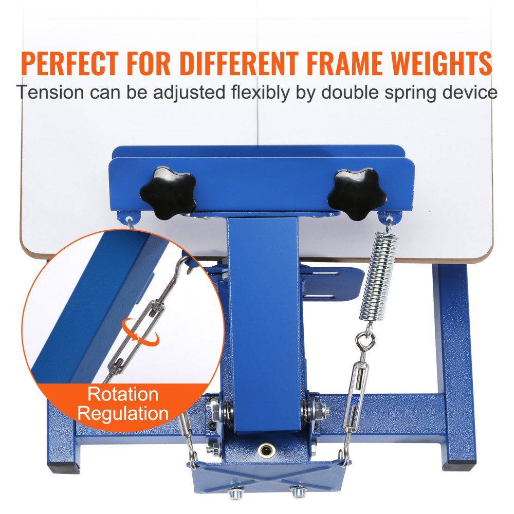 Screen Printing Press T-Shirt Screen Printing Machine 1 Color + 1 Station, T-Shirt Press, Heat Press for DIY, Printer for Textile Printing, Clothing, Pillowcases, Luggage, etc