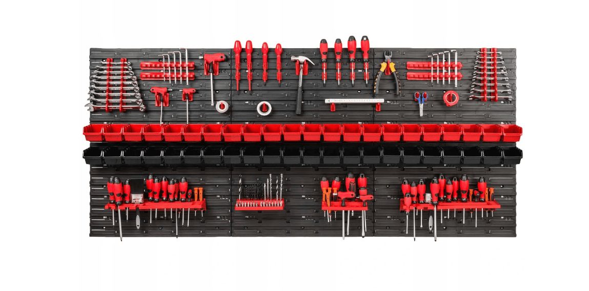 #BESTDEAL# Werkzeugwand 172x78 cm Komplettset