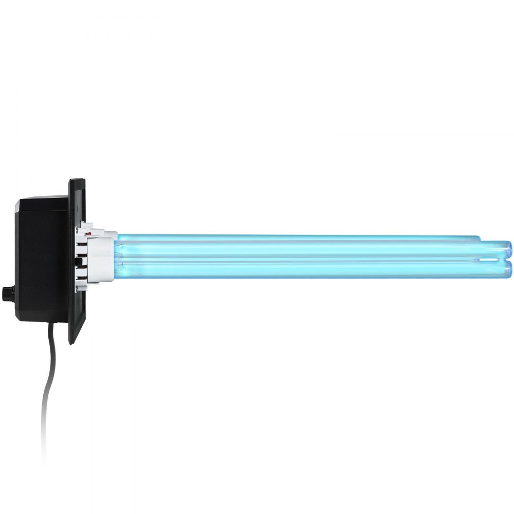 HVAC-Luftreiniger für das ganze Haus, 72 W, 258 mm, UV-UVC-Licht im Kanal für Klimaanlagenkanäle, Luftwäscher mit 2 Ersatzlampen, HVAC-UV-Lampen, Luftreiniger für Klimaanlagen