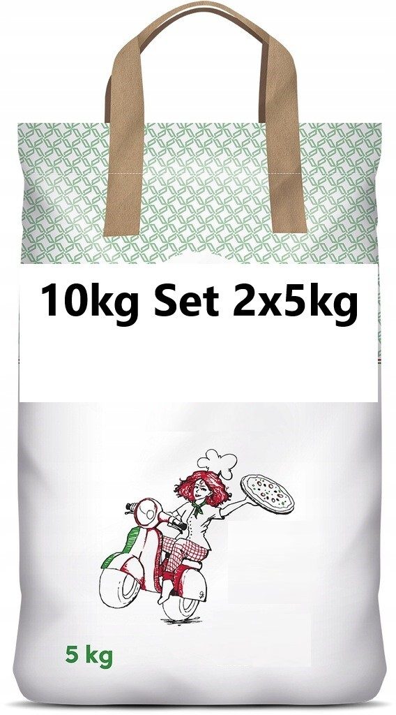 FARINE À PIZZA Premium TYPE 00 10 kg de farine de blé italienne