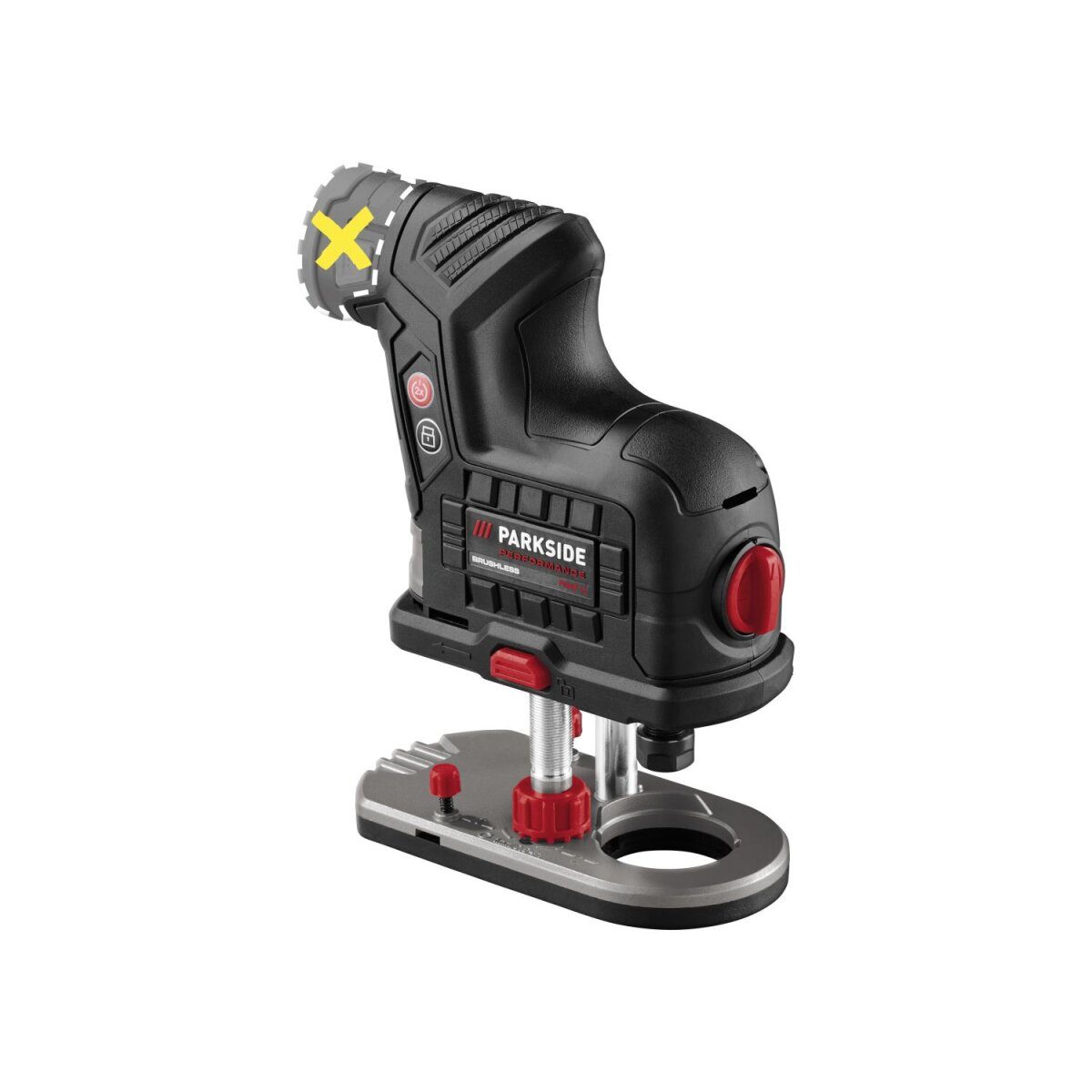 PARKSIDE PERFORMANCE® 12 V Akku-Kantenfräse »PPAKF 12 A1«, ohne Akku und Ladegerät