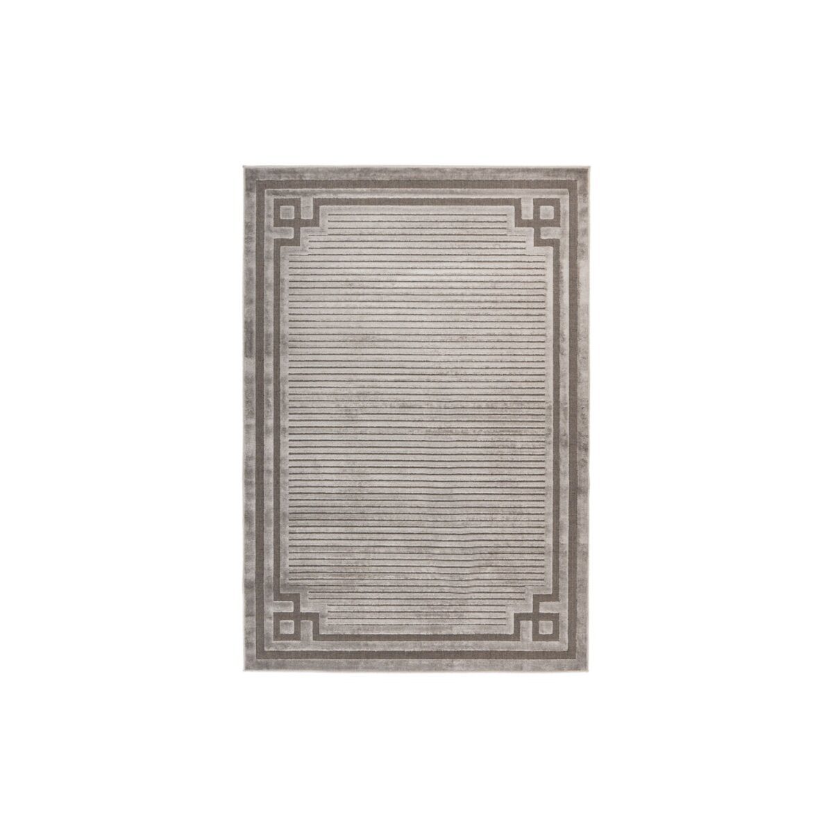 KAYOOM carpet "Madita 200", soft short pile, 80 x 150 cm, gray