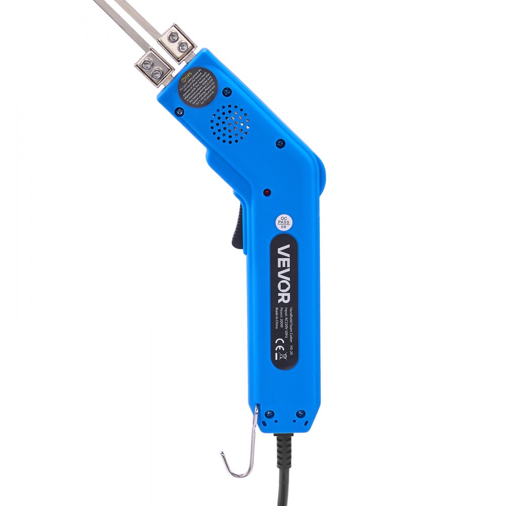 Styrofoam Cutter, 200W Styrofoam Cutter, 50-500°C Adjustable Foam Cutter with 150mm and 200mm Cutting Blades for KT Board, Polyethylene, Sponge, Rubber - Tool Box Included Styrofoam Cutter, 200W Styrofoam Cutter, 50-500°C Adjustable Foam Cutter with 150mm and 200mm Cutting Blades for KT Board, Polyethylene, Sponge, Rubber - Tool Box Included