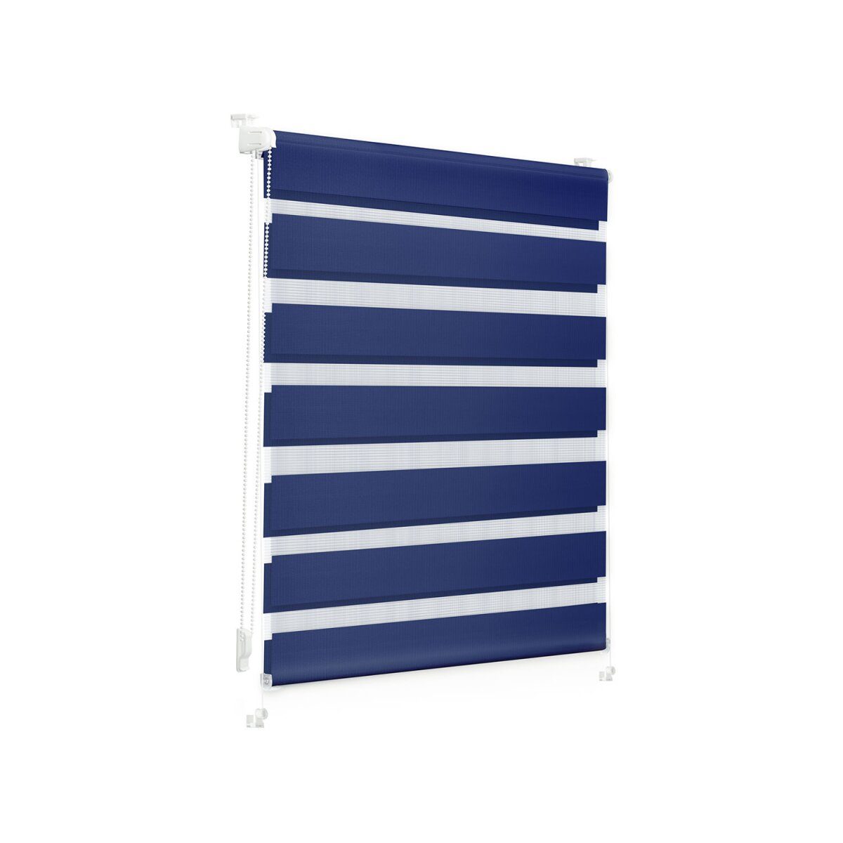 Duo-Rollo Klemmfix, ohne Bohren, gespannt, blickdicht, ab 45 x 150 cm