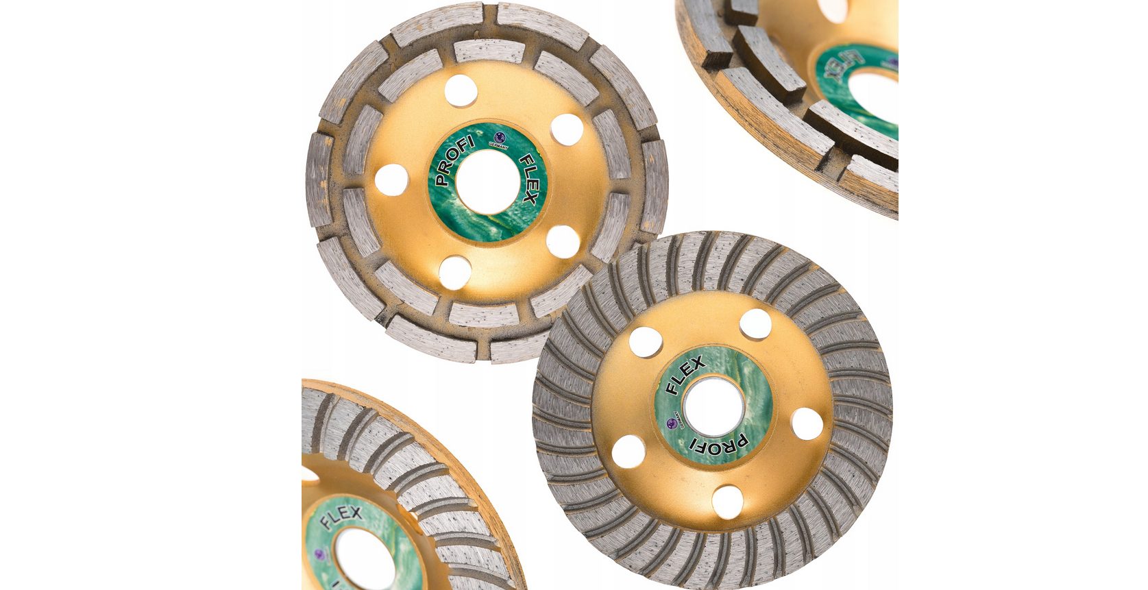 2x Schleifscheibe Diamantschleiftopf Topfscheibe Ø 125mm Betonschleifer Beton
