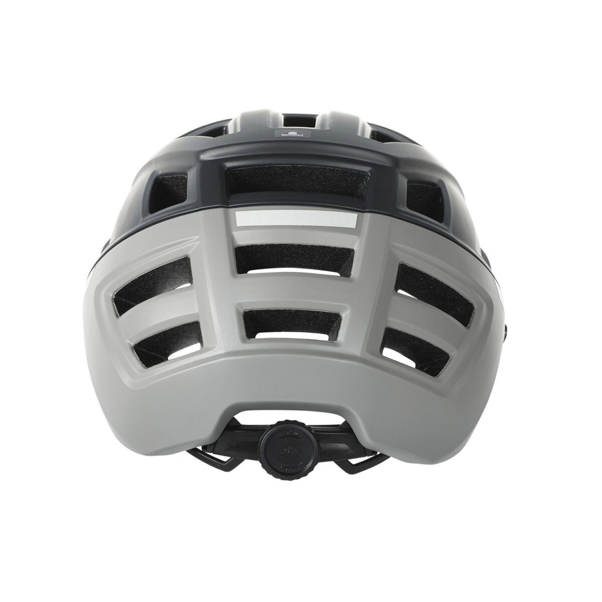 CRIVIT Damen-/Herren-Mountainbike-Helm, Gr. S/M, schwarz/grau