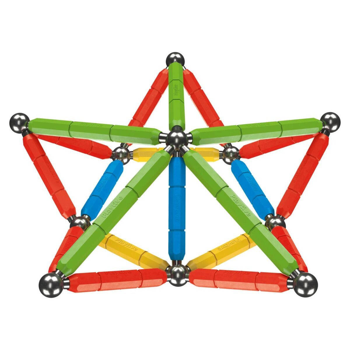 Playtive magnet kit, numerous construction variants (colorful)