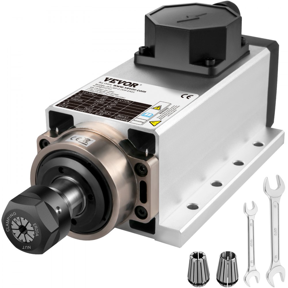 Luchtgekoelde spilmotor 2,2 kW luchtgekoelde spilmotor, ER20 spantang lineaire freesmotor, luchtgekoelde CNC-graveerfrezen numerieke freesmotor, 24000 RPM graveermachine spilmotor Luchtgekoelde spilmotor 2,2 kW luchtgekoelde spilmotor, ER20 spantang lineaire freesmotor, luchtgekoelde CNC-graveerfrezen numerieke freesmotor, 24000 RPM graveermachine spilmotor