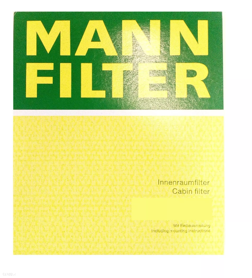 Filtr kabinowy MANN CUK 29 007 WĘGLOWY – Nr kat. HT-48375
