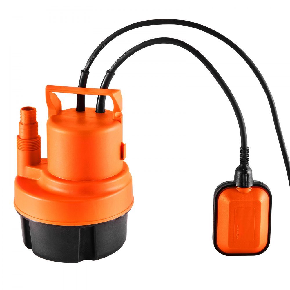 Water Pump 320W 6000L/H High Flow 7m Head Submersible Pump Multipurpose Portable Pump with 3m Power Cord for Pumping Water from Swimming Pool, Garden Pond, Basement