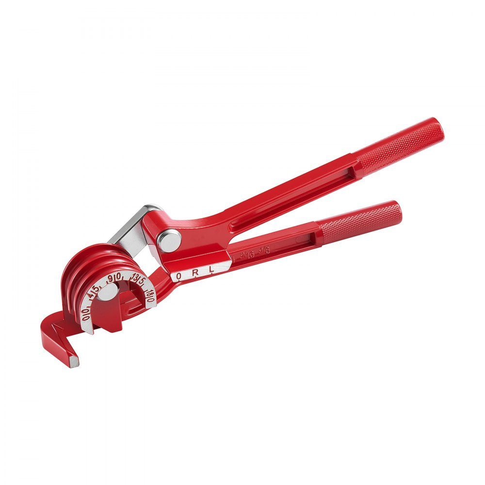Ensemble d'outils d'évasement de conduite de frein 5 pièces, outil d'évasement à 45° avec conduite de frein de 25 pieds x 1,75 mm pour un évasement facile, extenseur de tuyau avec 20 ports, 2 ports et cintreuse de tuyaux, kit de réparation de véhicule