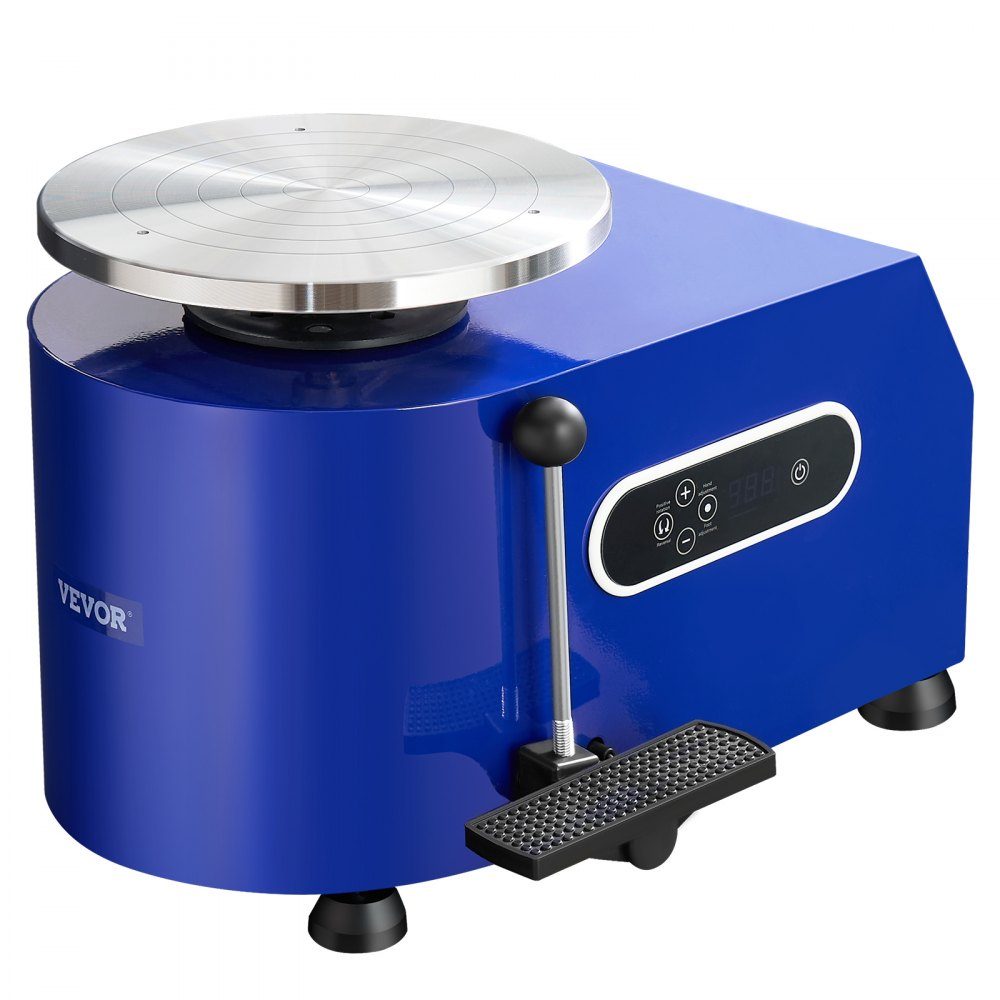 Pottery Wheel Ceramic Wheel 450W Electric Pottery Wheel 28cm 300RPM Pottery Wheel with Pedal and Apron Forming Machine Suitable for Beginners and Enthusiasts