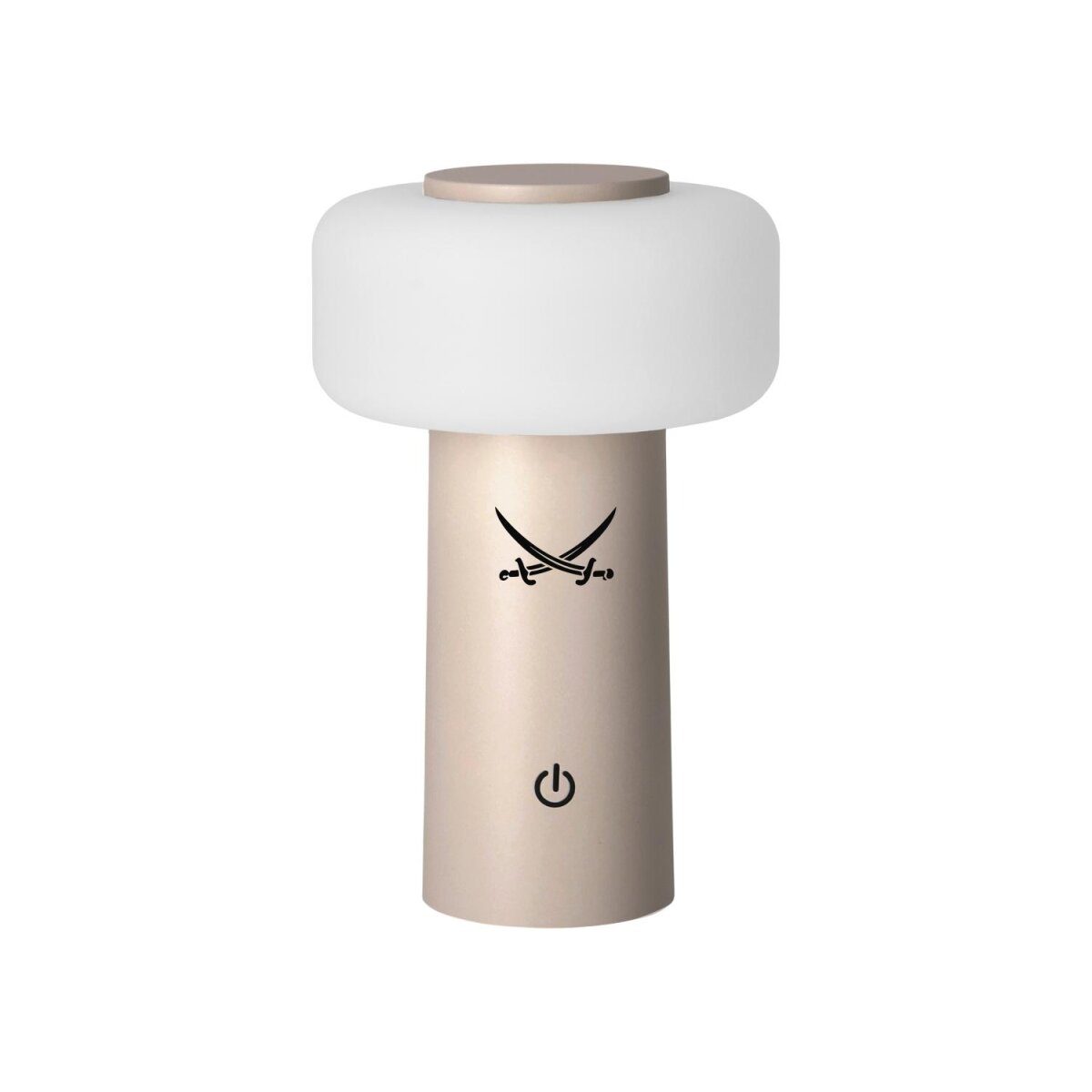 SANSIBAR LED battery table lamp (beige)
