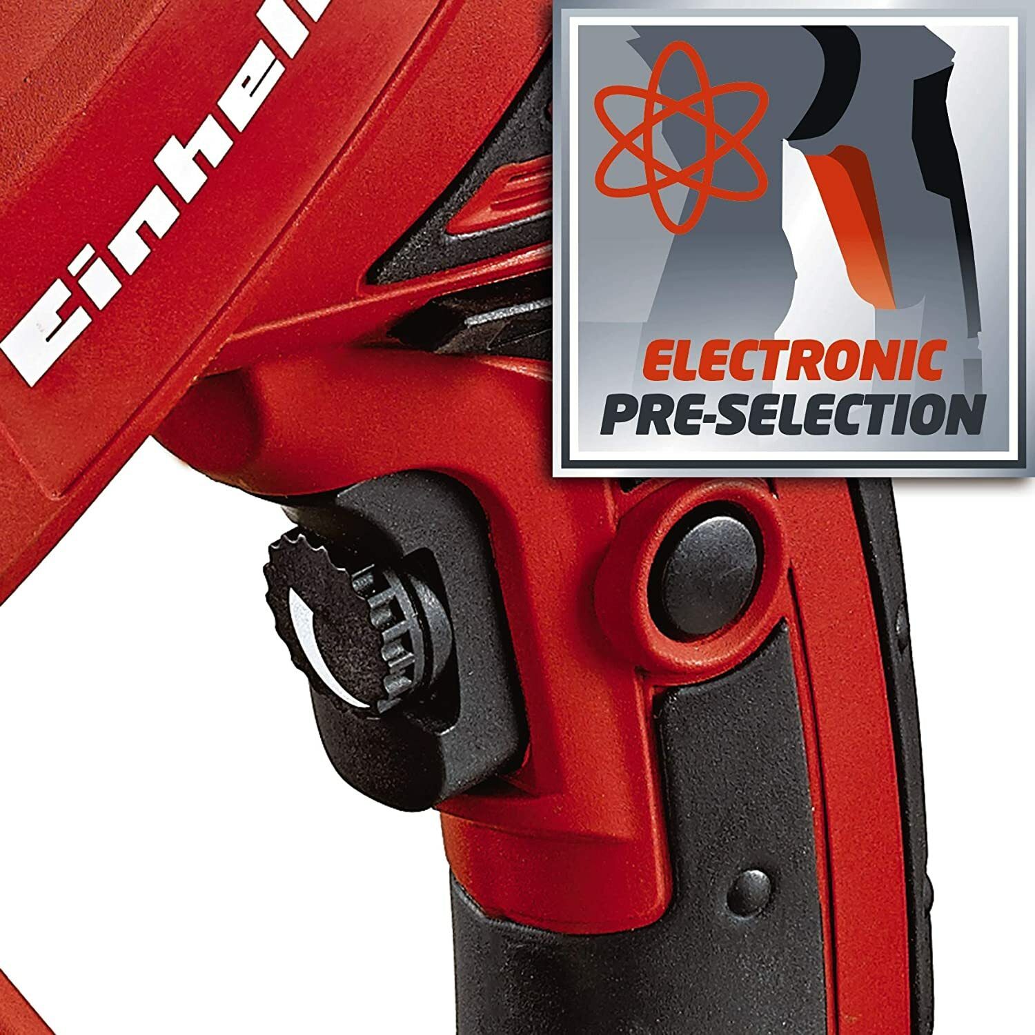 Einhell RT-RH 20/1 hammer drill (500 W, 1.6 J, drilling capacity Ø in concrete 20 mm, SDS-Plus, anti-twist device, overload slip clutch, metal drilling depth stop, speed preselection)
