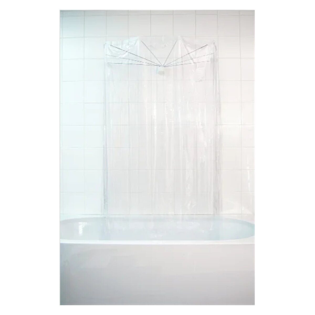 Ridder opvouwbare douchecabine Ombrella, kristal