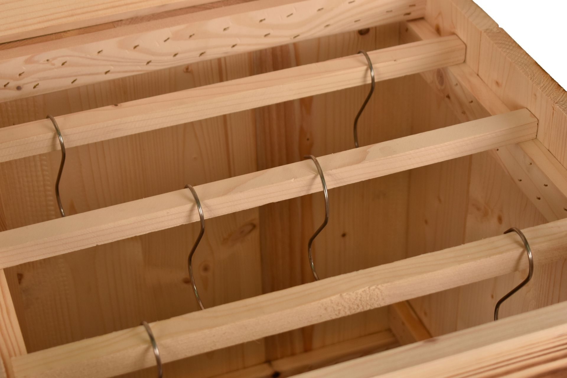 Grillräucherofen Räucherset XXXL GARTENRäucherei im Set aus Feuerhaken, Rohren etc. aus Holz. Handgefertigtes Design 2