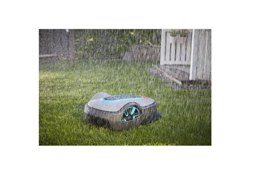 Gardena SILENO life: Mähroboter für Rasenflächen bis 750 m², Bluetooth-App bedienbar, Easy-Passage-Funktion, mit 57 db(A) sehr leise, Steigungen bis zu 35 Prozent, mäht bei jedem Wetter (15101-20)