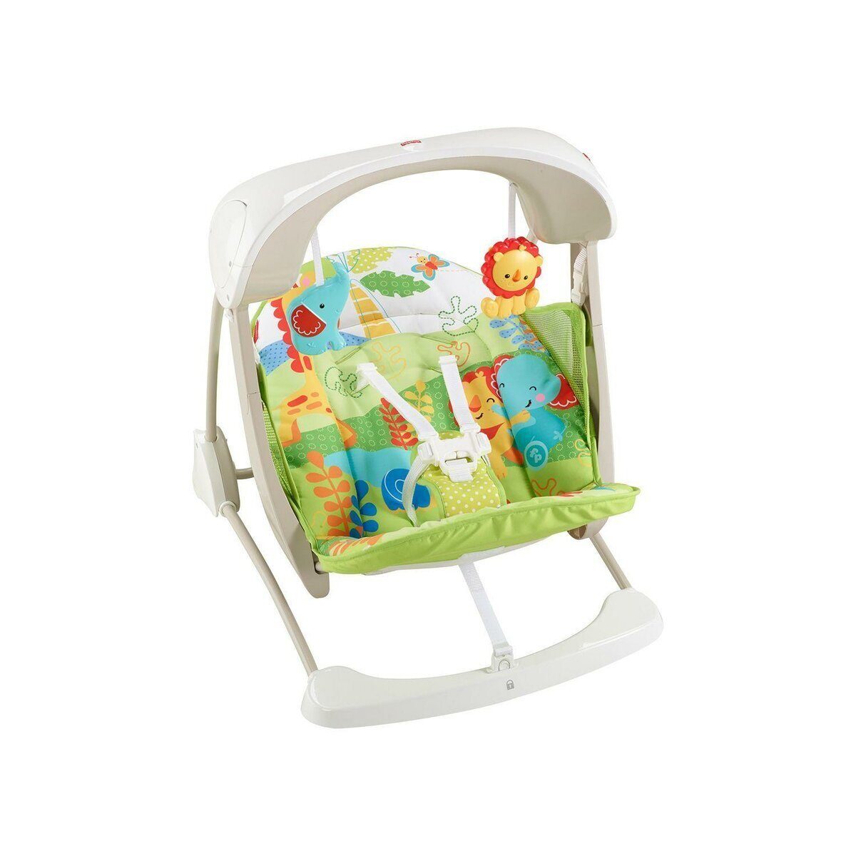 Fisher-Price 2-in-1 Babyschaukel „compact“, Babysitz, sanfte Vibrationen, ab der Geburt