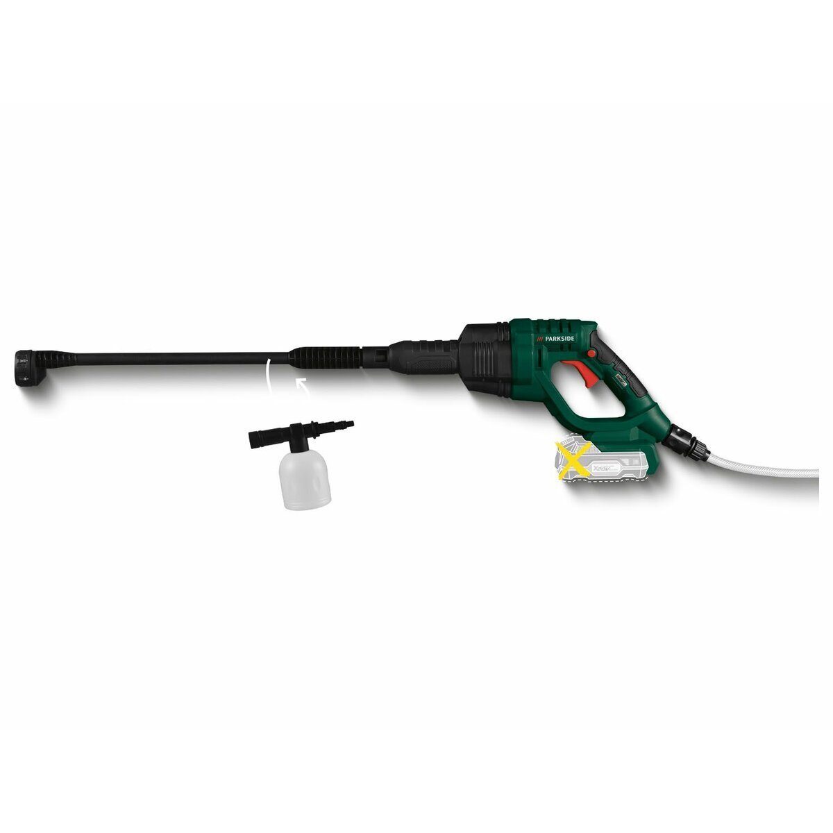 Nettoyeur haute pression sans fil PARKSIDE® »PDRA 20-Li B2«, sans batterie