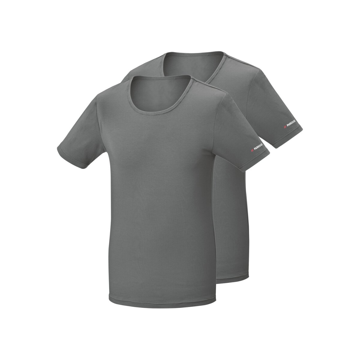 Podkoszulki męskie PARKSIDE®, 2 szt., z bawełną (szare, 7/XL) Podkoszulki męskie PARKSIDE®, 2 szt., z bawełną (szare, 7/XL)