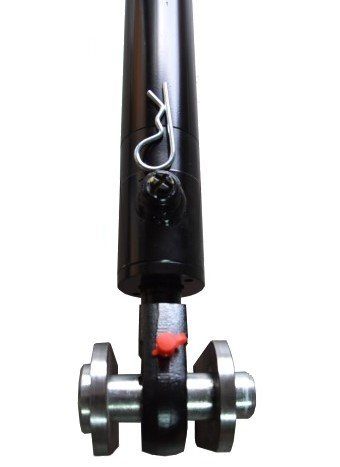 Doppeltwirkender Hydraulikzylinder mit 100 mm Hub + Montagematerial