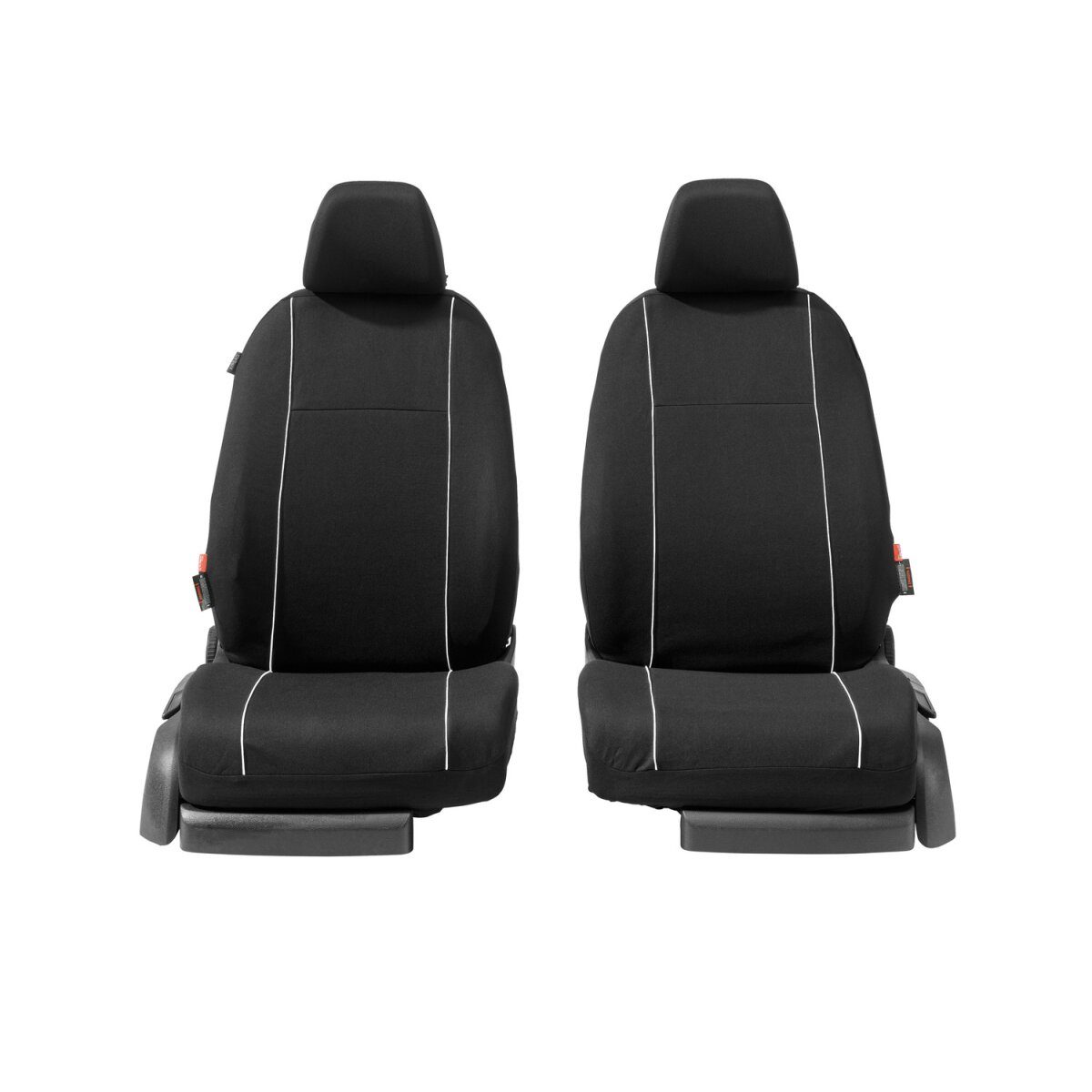 ULTIMATE SPEED® car seat cover set, 12 pieces, black