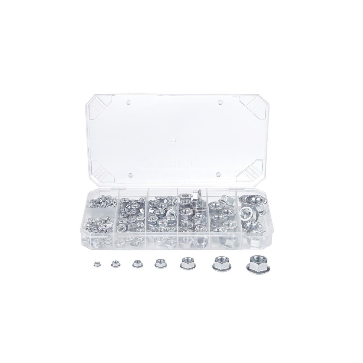 PARKSIDE® Muttern-Sortierung (Muttern mit Flansch)
