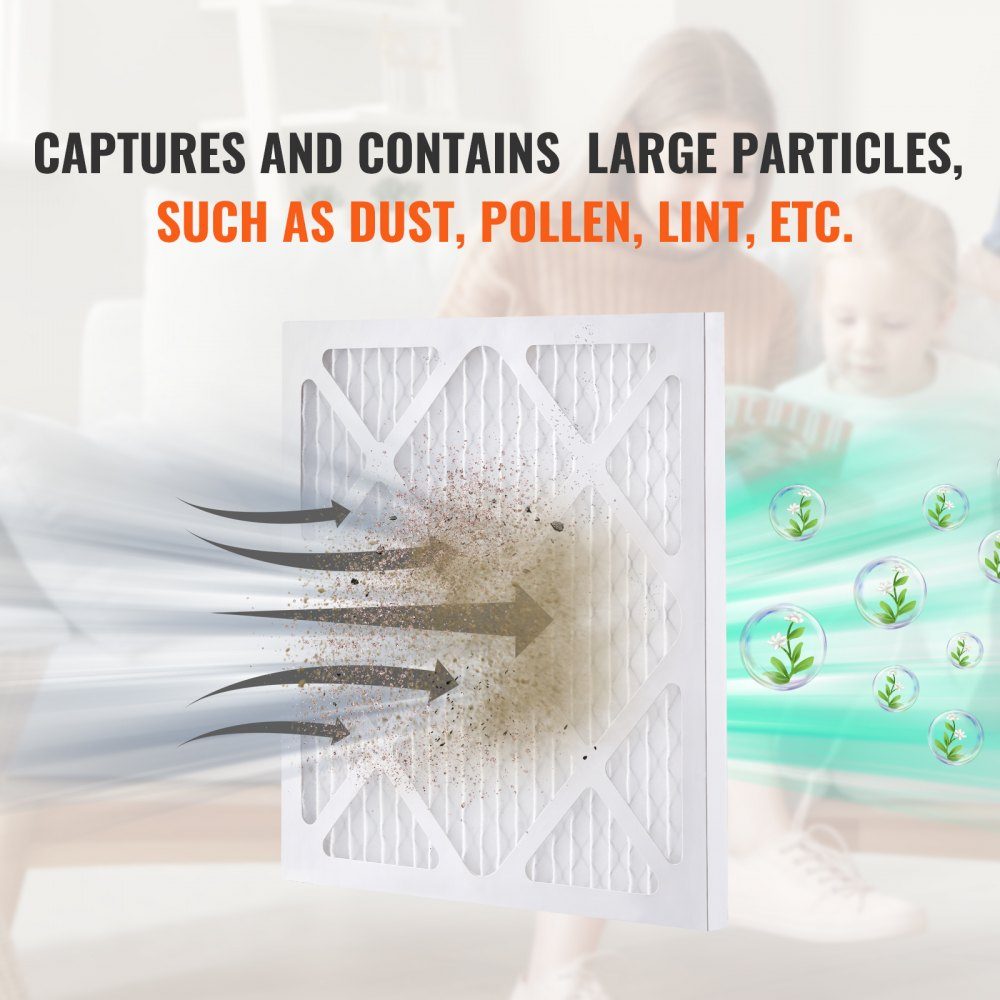 Activated Carbon Filter 5 Pack 40x40cm Air Filter Replacement High Efficiency Level 1 Filters Compatible with BlueDri and Scrubber Air Purifiers Water Damage Restoration Equipment
