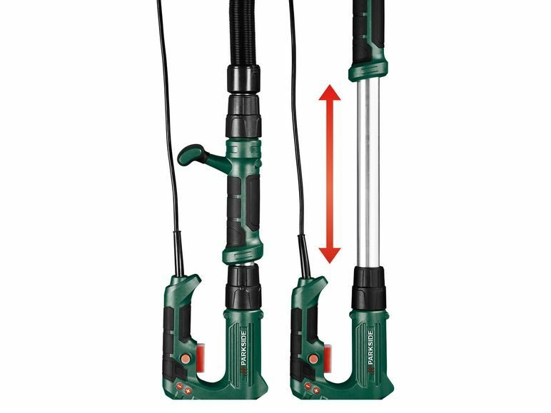PARKSIDE® wall and ceiling sander »PWDS 920 b2«, 710 watts, with aluminum telescopic handle