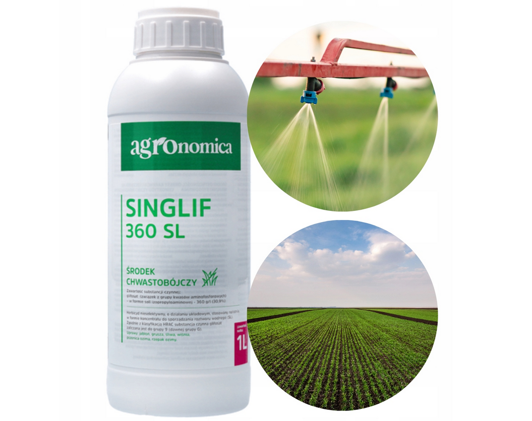 Singlif 360 SL (Glyphosate) 1l for weed weed killer