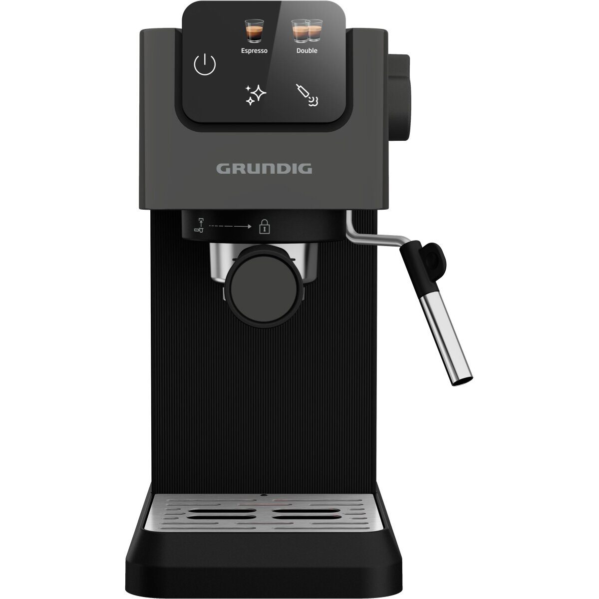 GRUNDIG Espressomaschine KSM 4330, schwarz gut