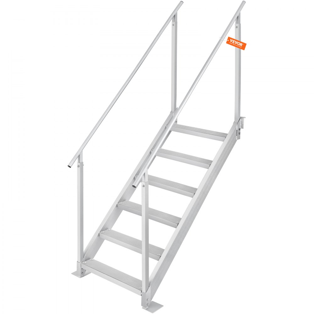 6-stopniowa drabinka do pływania z dwiema poręczami Drabinka do łodzi 800 x 1850 x 2092 mm Drabinka basenowa ze stopu aluminium Drabina schodowa 250 kg Nośność 10 cm Pedały Idealne do portów Baseny dla łodzi 6-stopniowa drabinka do pływania z dwiema poręczami Drabinka do łodzi 800 x 1850 x 2092 mm Drabinka basenowa ze stopu aluminium Drabina schodowa 250 kg Nośność 10 cm Pedały Idealne do portów Baseny dla łodzi