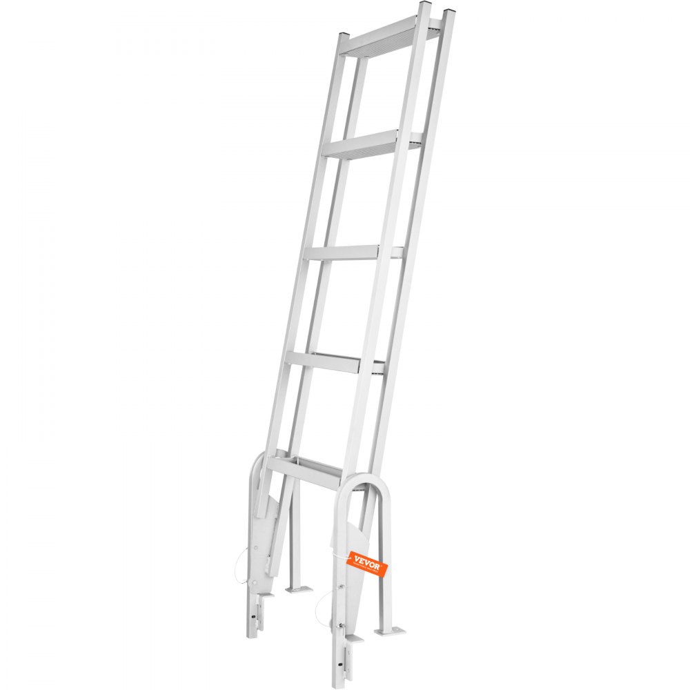 Dock Ladder Fold Up 5 Step 300lb Aluminum Pontoon Boat Ladder with Wide Step and Non-Slip Rungs Swimming Step Ladder for Boarding Ships/Lake/Pools/Ocean Dock Ladder Fold Up 5 Step 300lb Aluminum Pontoon Boat Ladder with Wide Step and Non-Slip Rungs Swimming Step Ladder for Boarding Ships/Lake/Pools/Ocean