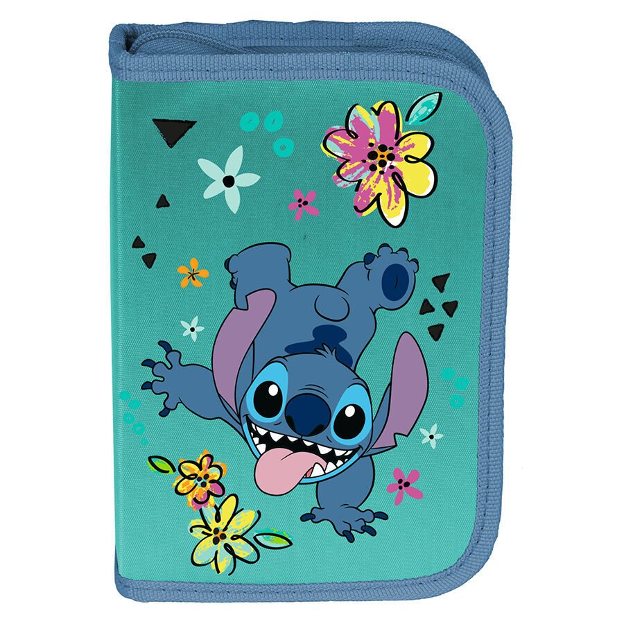 Federmäppchen mit Accessoires Flowers Stitch Blumen