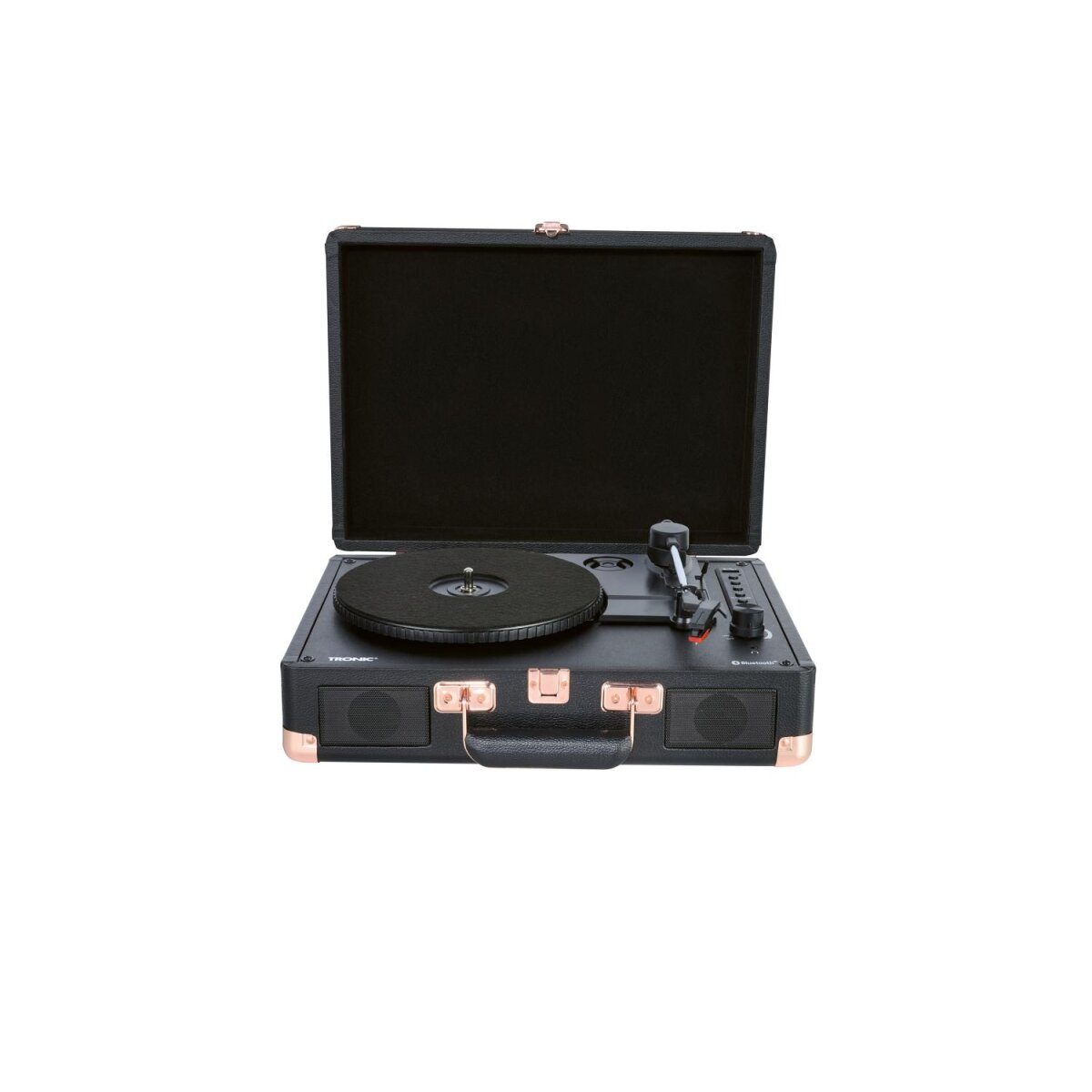 TRONIC® draagbare platenspeler TPBT 5 A1, zwart
