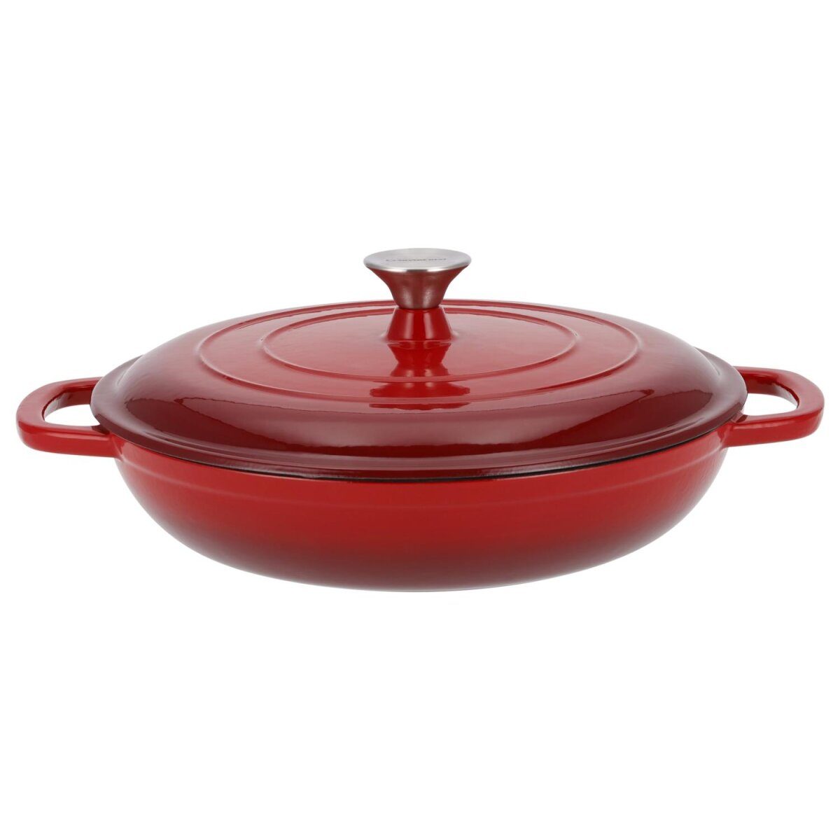 SILVERCREST® gietijzeren serveerpan 30 cm / 3,7 liter
