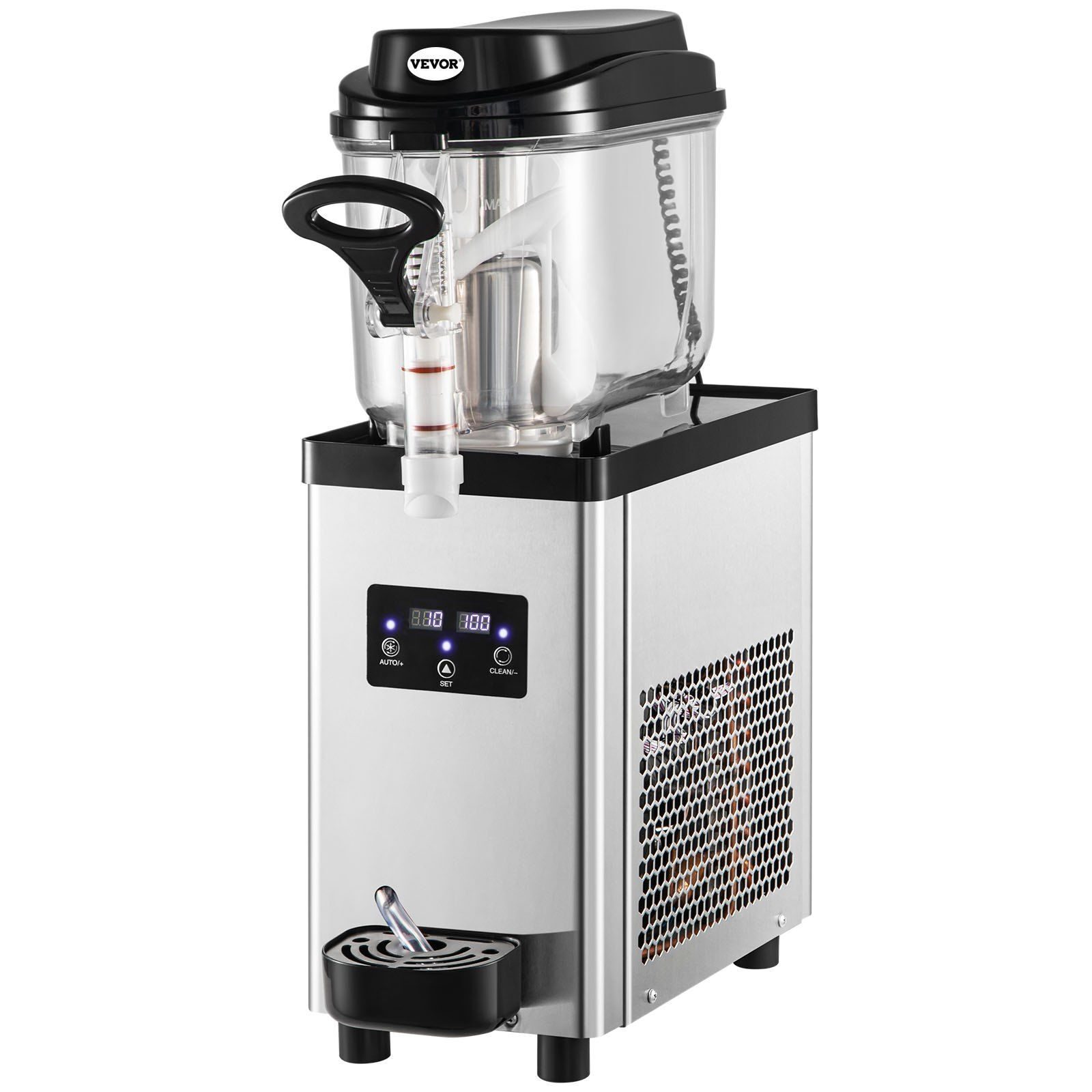 Bistro Restaurant Kommerzielle Slush-Eismaschine Edelstahl-Eismaschine 6L Slushy-Maschine