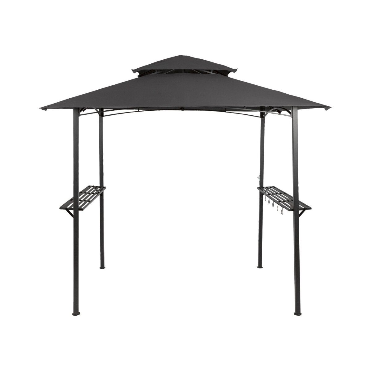 Pavillon barbecue LIVARNO Home, résistant aux intempéries, anthracite