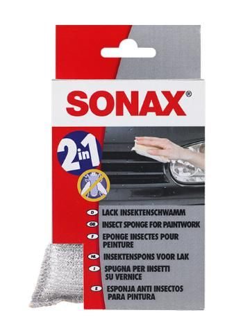 L'ÉPONGE SONAX 2EN1 ÉLIMINE LES INSECTES – Réf. HT-49857