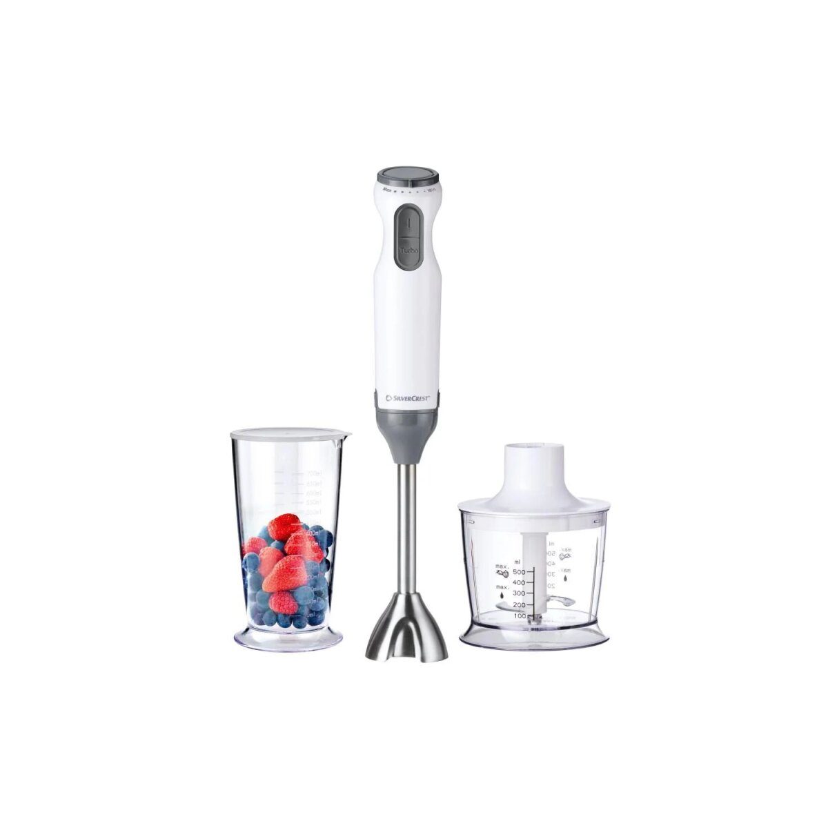SILVERCREST® hand blender set “SSMS 600 G1”, 4 pieces