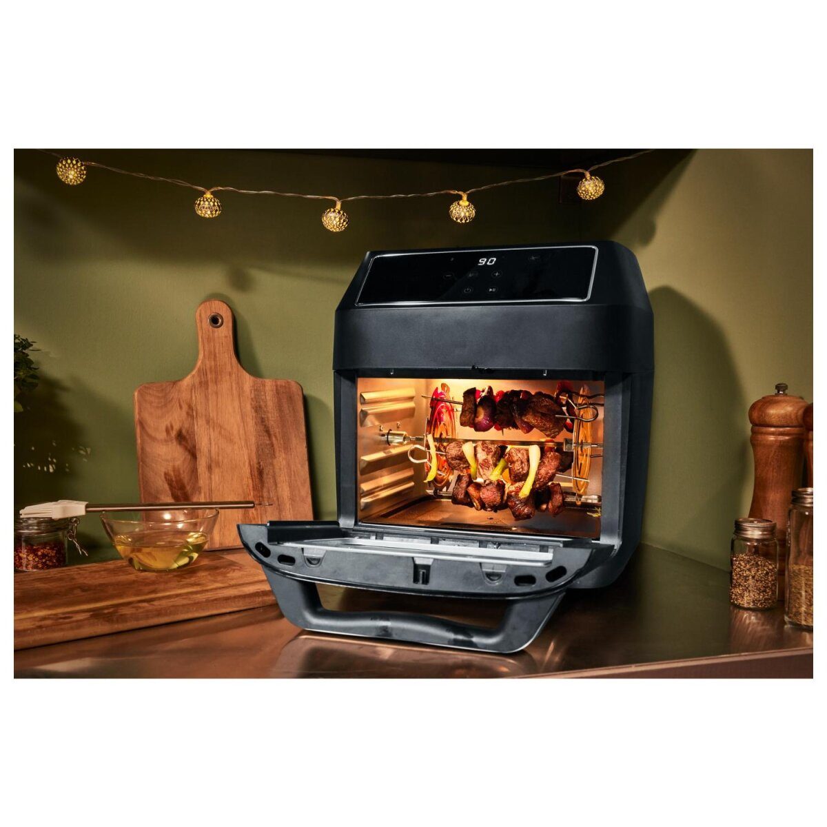 SILVERCREST® OUTILS DE CUISINE Friteuse à air chaud 9 en 1 SHF 1800 C1, 1800 W