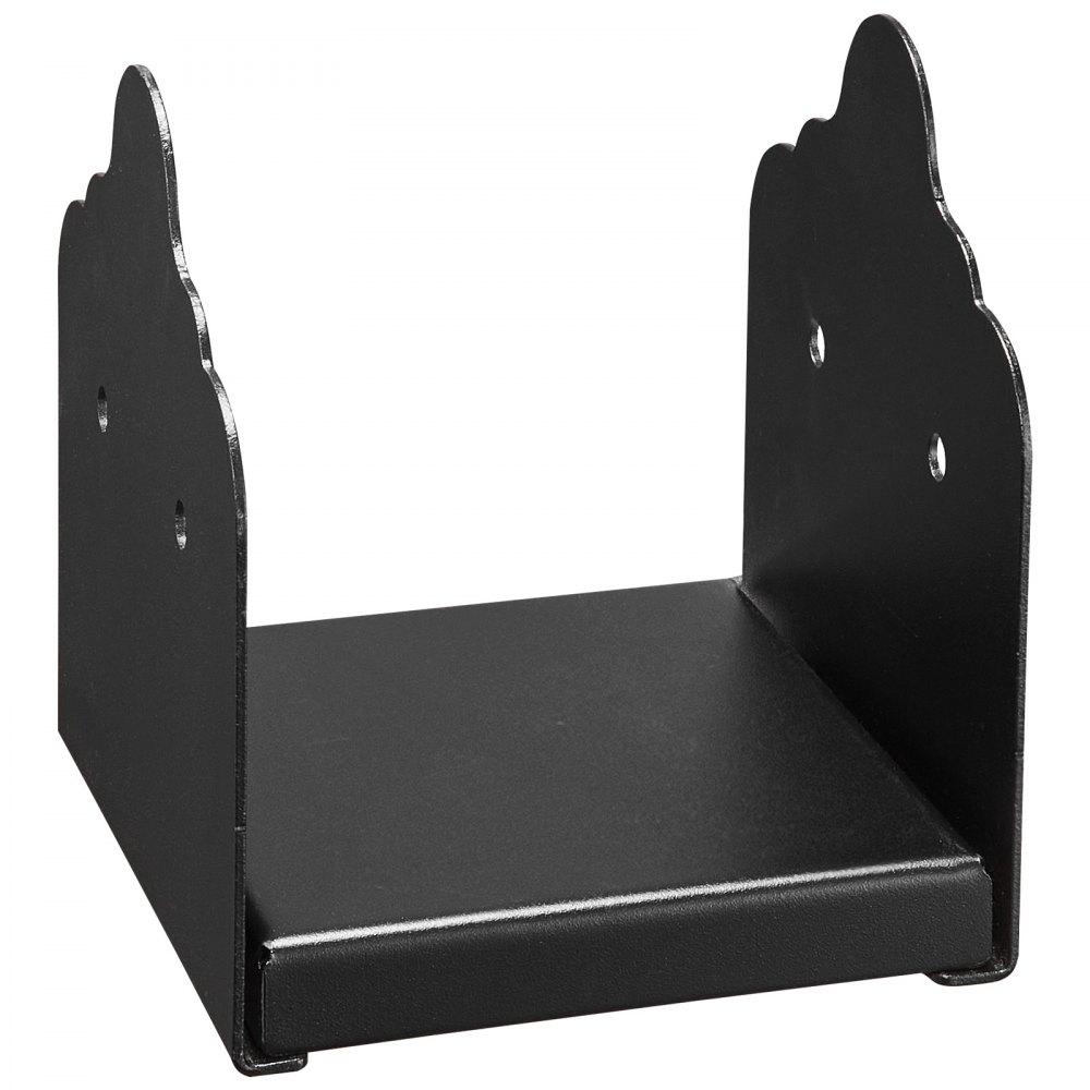 Support de poteau, 2 pièces, dimensions intérieures 150x141 mm compatible avec poteaux 152,4x139,7/139,7x139,7/147,3x139,7mm, manchon à visser pour support de garde-corps de terrasse pavillon, plaque de base de pont, noir Support de poteau, 2 pièces, dimensions intérieures 150x141 mm compatible avec poteaux 152,4x139,7/139,7x139,7/147,3x139,7mm, manchon à visser pour support de garde-corps de terrasse pavillon, plaque de base de pont, noir