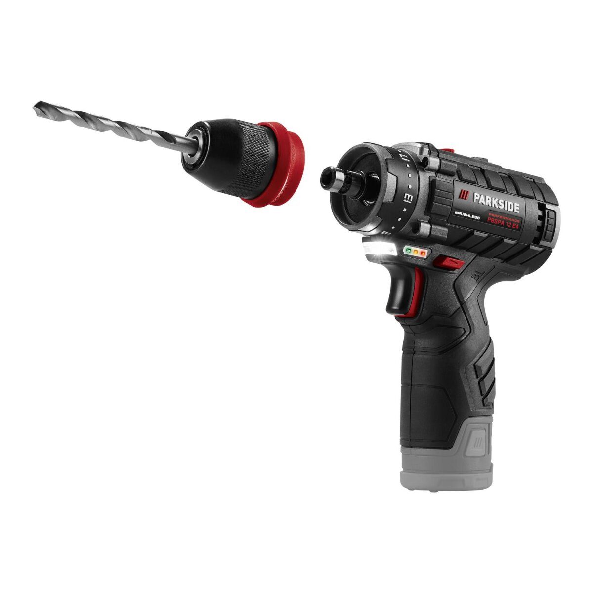 Perceuse-visseuse sans fil PARKSIDE PERFORMANCE® 12 V »PBSPA 12 E4«